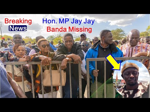 Hon. MP Jay Jay Banda Missing; Senior PF Officials at Ibex Hill Police Station “Watch The Entire Vid