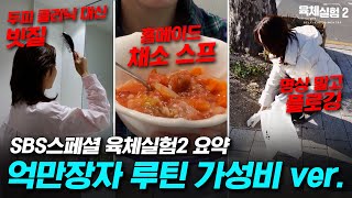 [육체실험2 요약] 하루 24시간을 루틴화한 억만장자의 일상을 따라 하면 어떤 변화가 일어날까? | SBS스페셜[육체실험2 EP.04] (SBS 방송)