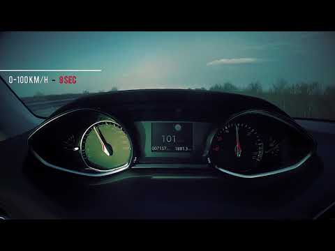 Peugeot 308 ​1.6 BlueHDI Facelifted 0-140 km/h​ fast​ ​acceleration