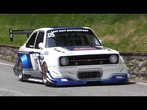 Ford Escort Mk2 NPM-IRS 16V - Lovely Individual Throttle Bodies / Intake Sound!!