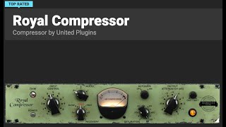 Video thumbnail for Royal Compressor by United Plugins by Julian Doe