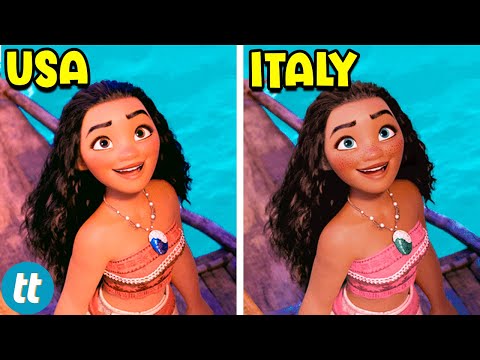 20 Animated Movie Changes In Other Countries