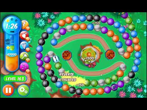 Marble Woka Woka Level 163 - NO BOOSTERS 🐢 | SKILLGAMING ✔️