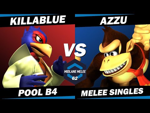 Killablue vs Azzu - Pool B4 | Midlane Melee 62