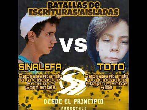 SINALEFA VS TOTO (ESCRITURAS AISLADAS) EXHIBICION 2020 - DEP CHAJARI