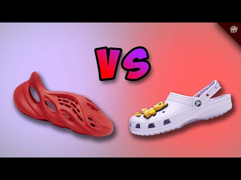 Yeezy Foam Runner Vs Crocs! What's More Comfortable!