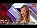 Nieves se ha tragado a Shakira, Anastacia y una rana | Audiciones 1 | Factor X 2018