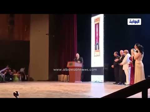 محمود حميدة خلال افتتاح مهرجان الإسكندرية السينمائي لحظة تاريخية بالنسبة لي