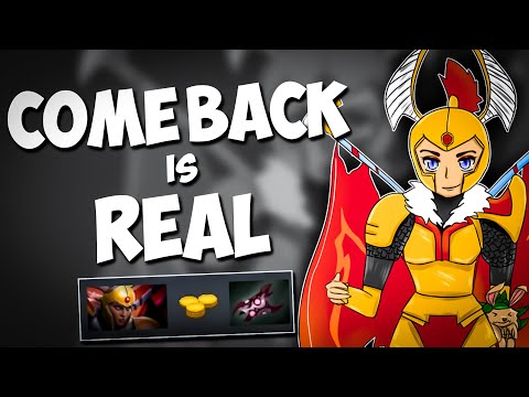 HOW TO COME BACK WITH LEGION COMMANDER ( DOTA 2 BROKEN GAME )