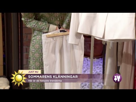 Vårklänningar - här är de hetaste trenderna - Nyhetsmorgon (TV4)