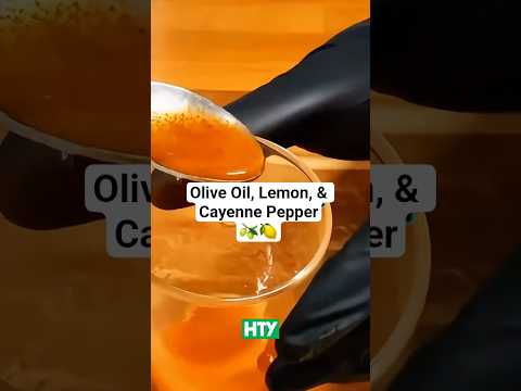 Olive Oil & Lemon To Clean The Liver (Detox in 5 Days) 🍋🫒
