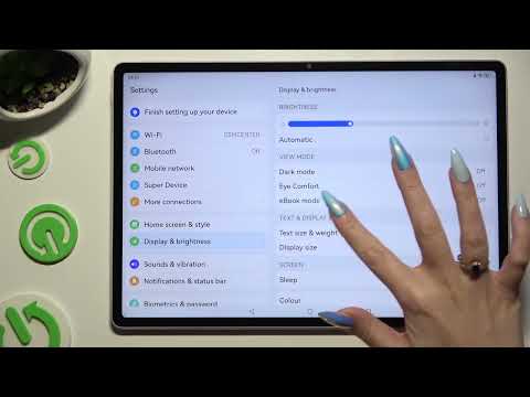 How do I change the font size on the HUAWEI MatePad Pro 12.6?