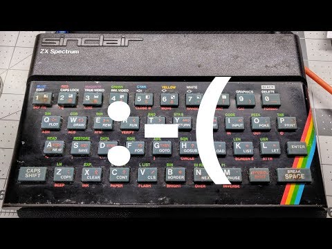 ZX Spectrum Part 1 - It's a very sick machine (and a BBC Micro update)