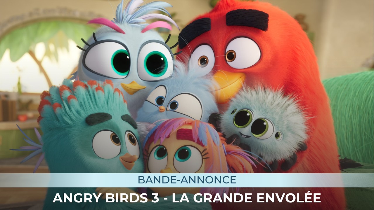 Miniature de la vidéo ANGRY BIRDS 3 - Bande-annonce du film Angry Birds : La grande envolée