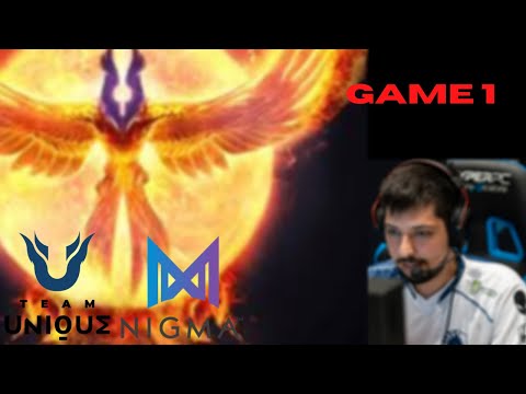 Incredible Phoenix by W33 - NIGMA vs UNIQUE - BEYOND EPIC - EU vs CIS - DOTA 2 - Game 1