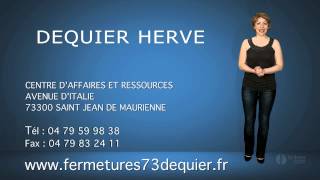 preview picture of video 'DEQUIER HERVE : Entreprise de menuiserie à St Jean de Maurienne (73)'