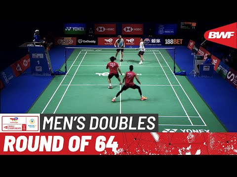 TotalEnergies BWF World Championships 2021 | Attri/Reddy B. (IND) vs Eipe/Kjær (DEN) | R64