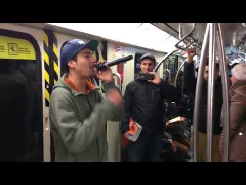 Stigma con Sador - Freestyle - Metro de Santiago - Linea 1
