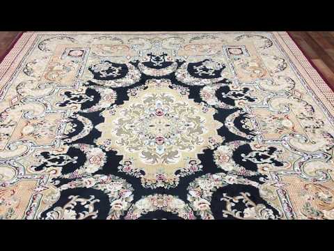 Very Fine Pakistan Savanery Oriental Rug 8'2X10'4 - W 898