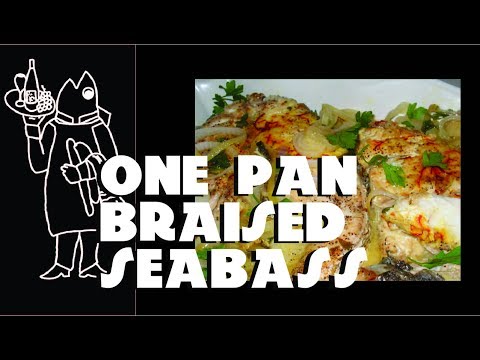 Best White Sea Bass Recipe? ๐ How To Cook Sea Bass? Try Braised Fish With Saffron