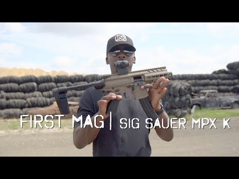 Sig Sauer MPX K First Shots \u0026 Impressions: The Best 9mm PCC?