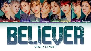 Cover art for CRAVITY 크래비티 'Believer'
