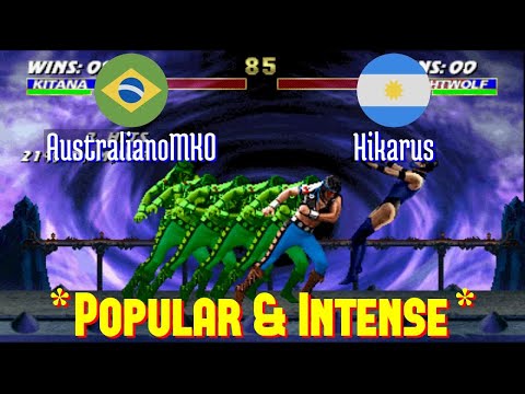 FT5 @umk3: AustralianoMKO (BR) vs Hikarus (AR) [Ultimate Mortal Kombat 3 Fightcade] Aug 19