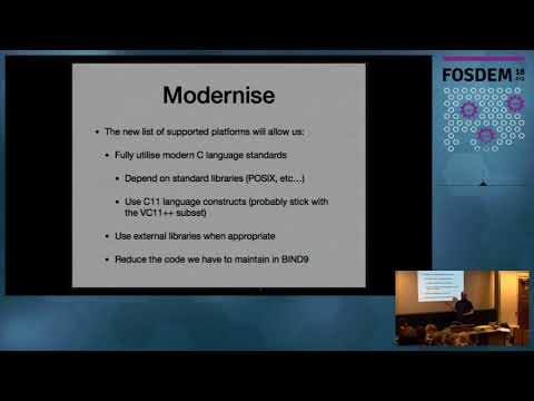 BIND 9 Past, Present, and Future The future is scary. But you can't just run back to the past becau…