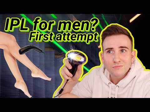 IPL for men Laser hair removal at home Smoothskin Muse...
