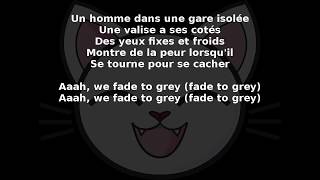 Visage - Fade to grey (lyrics)