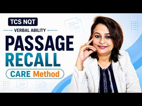 Passage Recall Tips – CARE Method