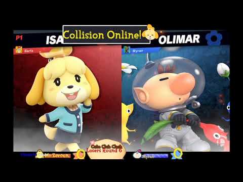 Collision Online 2021 - Mr.Zercon (Isabelle) vs Myran (Top Olimar) Loser Gets 49th