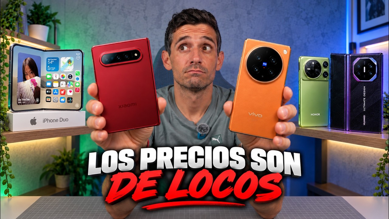 vivo X500 PRO MAX y los PRECIOS del Xiaomi 18 FOLD ¡Lo COMPRÉ!