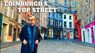 Edinburgh's Prettiest Streets - Victoria Street and the Grassmarket