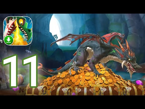 Hungry Dragon - Gameplay Walkthrough Part 11 - Draconis Dragon (iOS, Android)