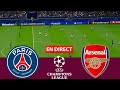EN DIRECT PSG Vs Arsenal Ligue Des Champions UEFA 24 25 Simulation De Jeu Vidéo