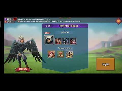 Lords Mobile | Heroes Assault CHALLENGE 1-15 Completed