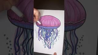 What Color is a Jellyfish #coloringbook #coloring #ohuhumarkers