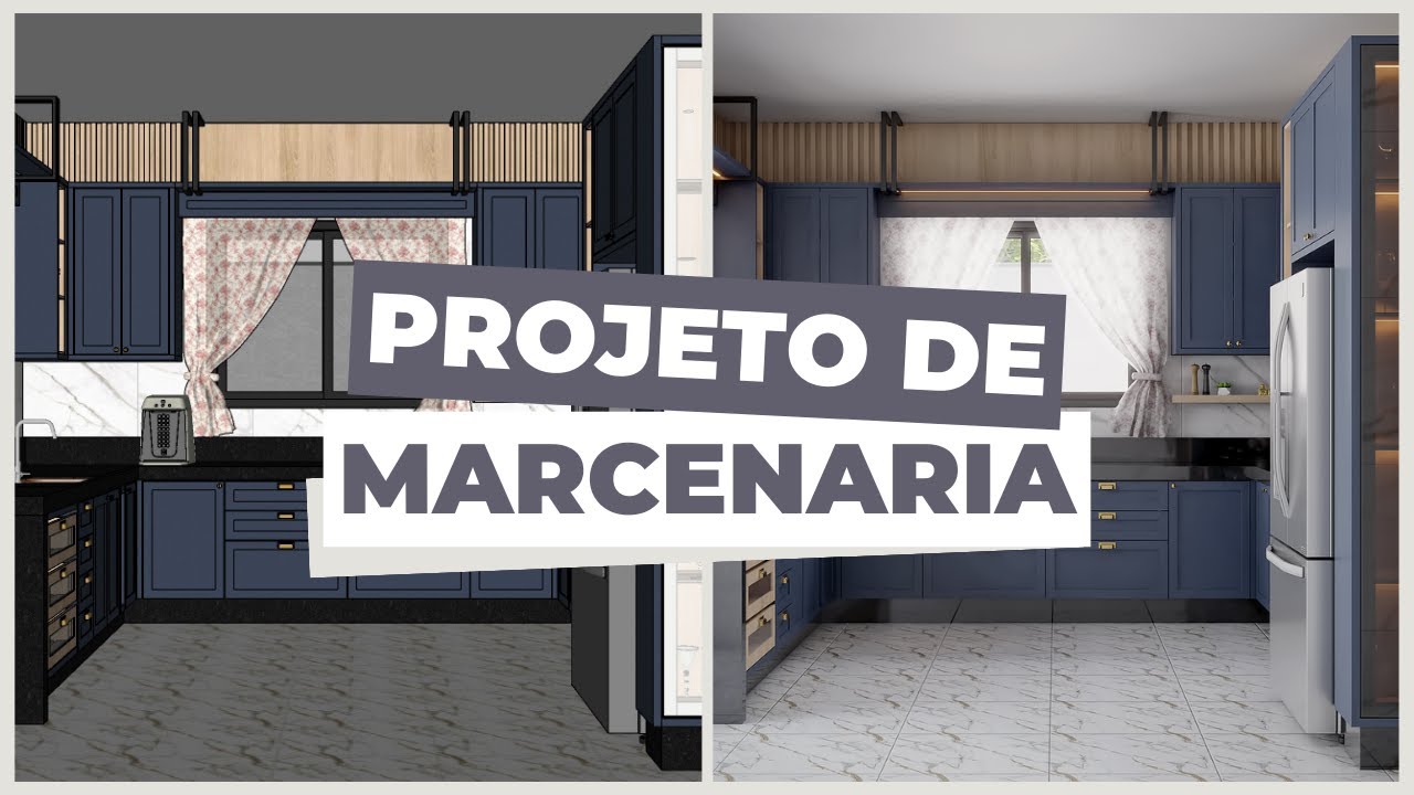 Técnicas de modelagem de projeto de marcenaria no Sketchup