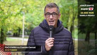 ”Faci Pariu” cu Cosmin Cernat (ep.116): Spectacol în UCL și la pariuri » Miercuri, 12 pronosticuri!