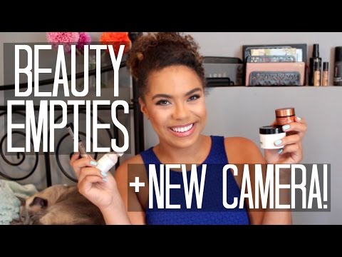 Beauty Empties + New Camera! | samantha jane Video