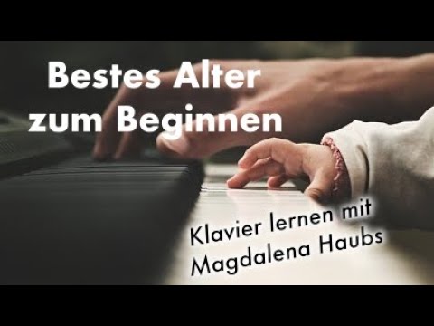 Klavierunterricht - Bestes Alter zum Beginnen