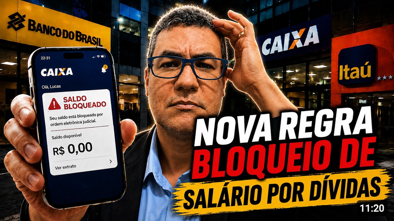 URGENTE: BANCOS FECHAM ACORDO COM A JUSTIÇA PARA BLOQUEAR SEU SALÁRIO!
