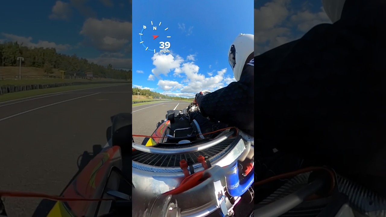 These Shifter Karts go from 0-60 in just 2.7seconds (dependent on grip and driver levels)