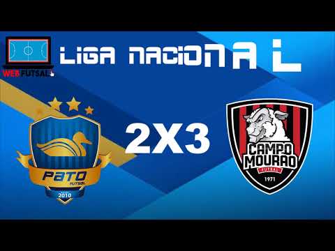 Gols - Pato Futsal 2 X 3 Campo Mourão - Liga Nacional 2020