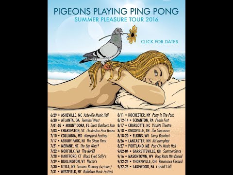 Pigeons Playing Ping Pong LIVE set 2 @ Asheville Music Hall 6-29-2016
