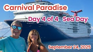 Carnival Paradise Day 4 of 4 Sea Day