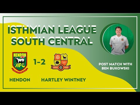 Ben thoughts v HARTLEY WINTNEY - 29 November 2025