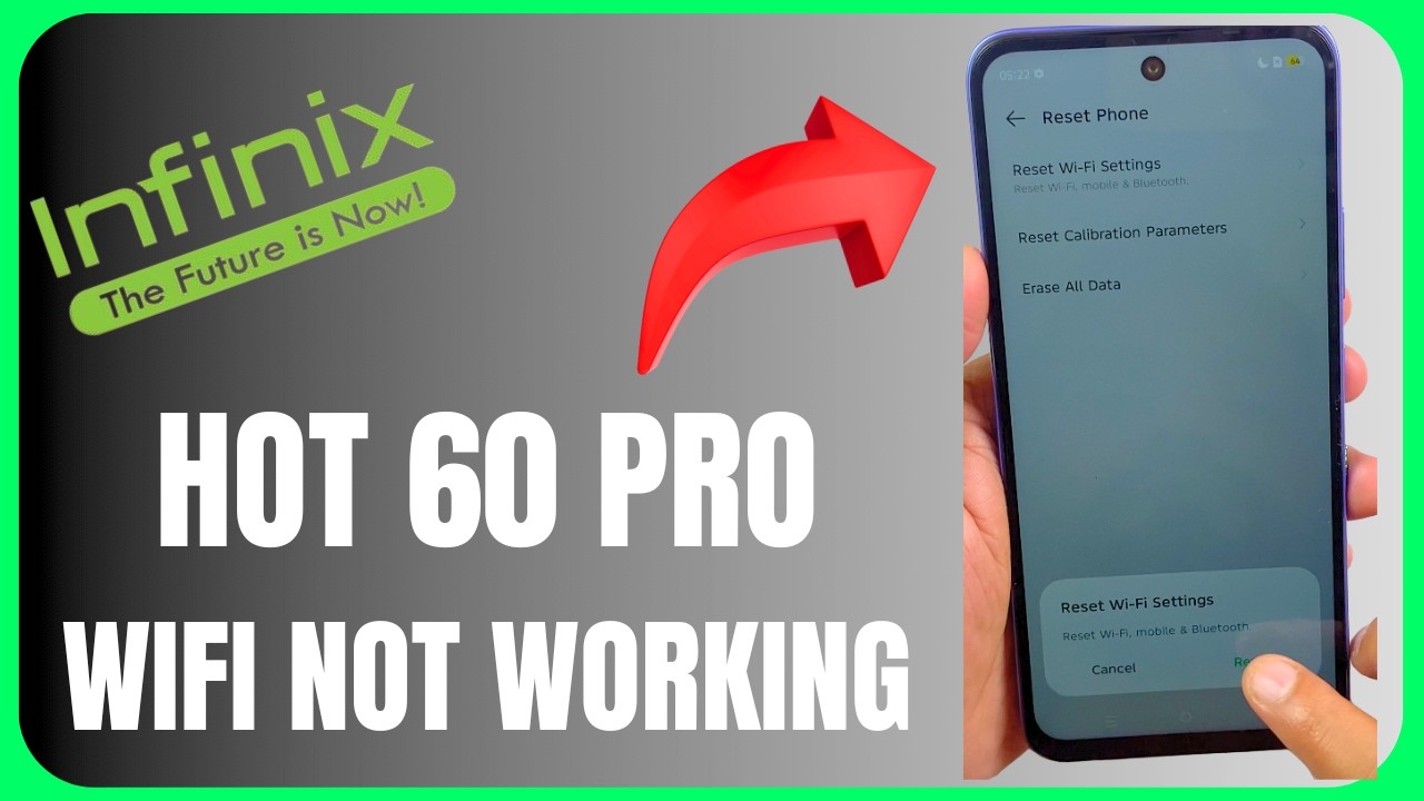 Your Infinix Hot 60i WiFi Drops Because of This Setting