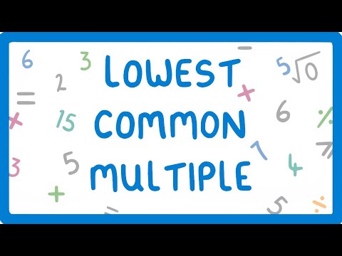 How to find the Lowest Common Multiple (LCM) (2026/27 exams)
